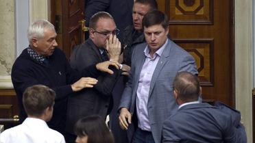 пашинський і власенко. бійка_4 / © УНІАН