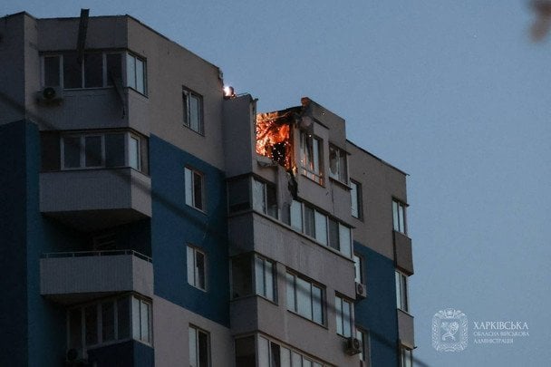 Не первый прилет: жительница дома, в который попал "Шахед" в Харькове, рассказала о пережитом