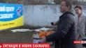 "Треба бути людьми". Переселенці з Донецька привезли гостинці для евакуйованих з Уханя