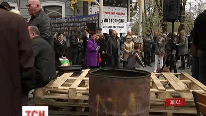 К прокурорскому майдану в Одессе присоединилась арт-площадь