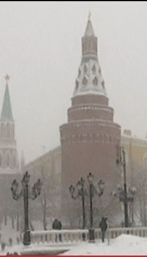 Метель повлекла за собой снежный коллапс в Москве