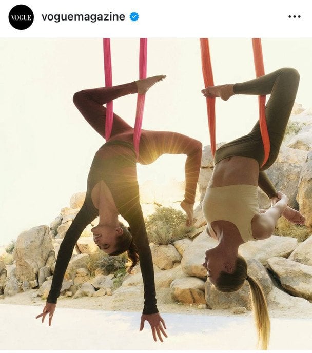 Гейлі Бібер / instagram.com/voguemagazine