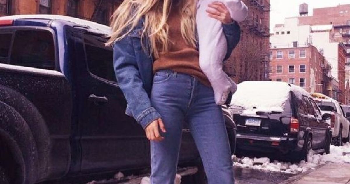 Кэндис Свэйнпоул с сыном Анака