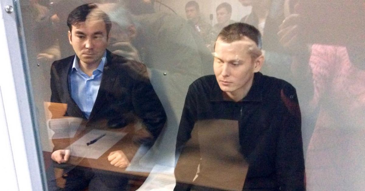 Военные РФ Александр Александров и Евгений Ерофеев