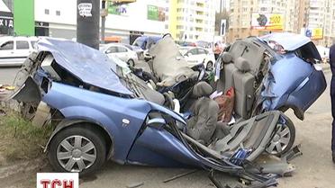 В поліції розповіли подробиці аварії Chevrolet у столиці