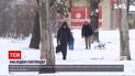 В Одесі через рясний сніг позамітало шляхи та тротуари