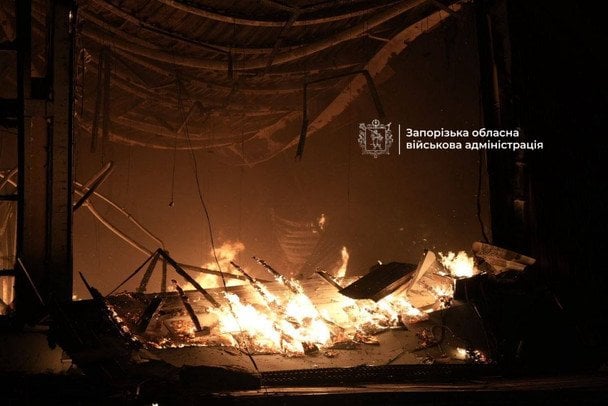 Росія атакувала Запоріжжя 17 вересня / © Запорізька ОВА