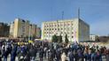 Танки окупантів зафіксували на околицях Славутича, місцеві жителі вийшли з прапорами України
