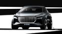 Audi показала тизер електричного кросовера Q4 e-tron