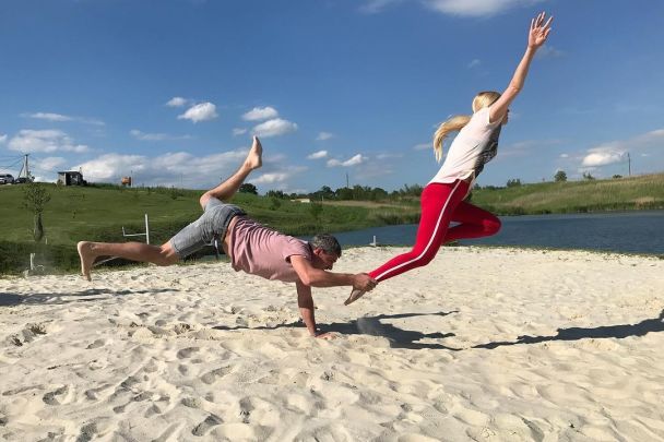 Тоня Матвієнко та Арсен Мірзоян / © instagram.com/tonya_matvienko