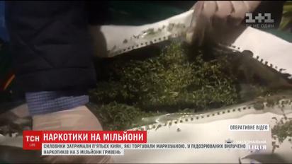 Наркотиків на 3 мільйони гривень вилучили силовики на Київщині й Черкащині