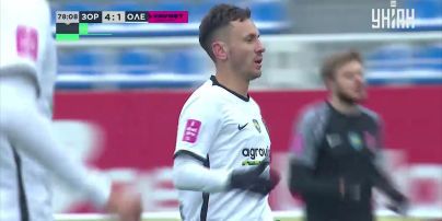 Зоря – Олександрія – 4:1. Гол Сергія Рибалки (78')
