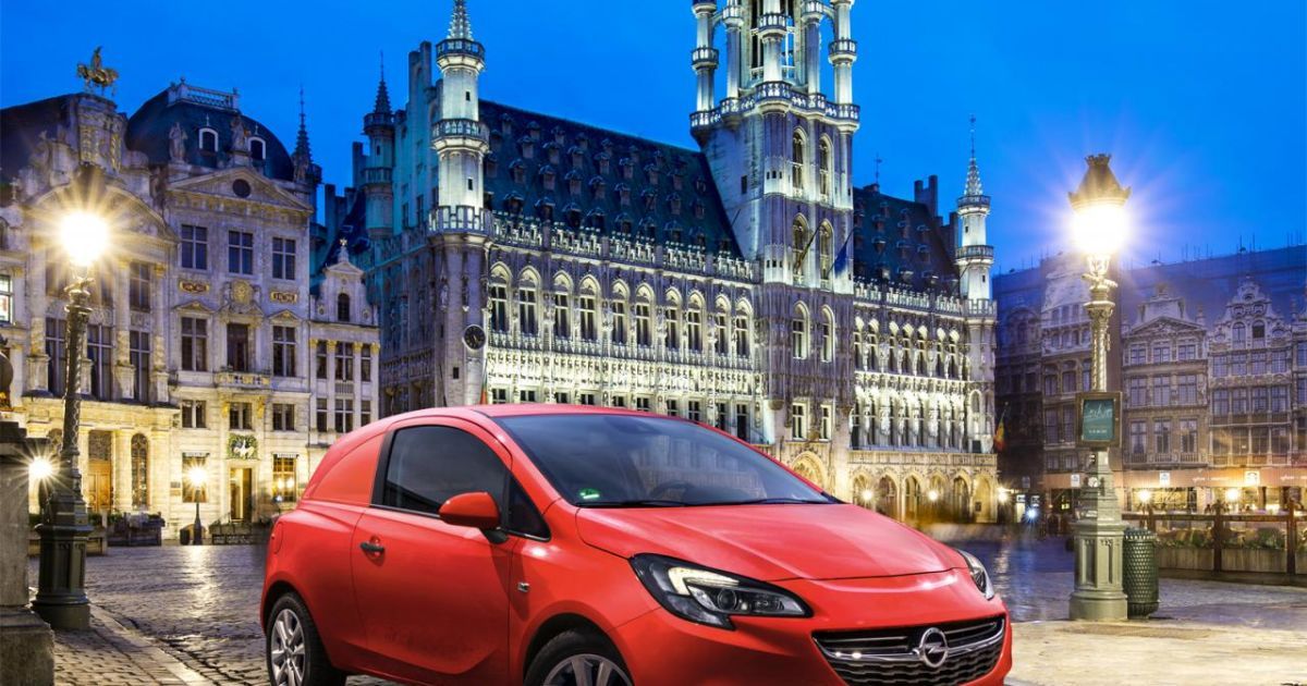 Opel Corsa превратился в развозной фургончик