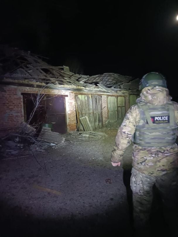 Разрушение в Донецкой области в результате обстрелов 28 февраля / © Telegram начальника Донецкой ОВА Вадима Филашкина