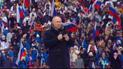 Путін на концерті в Лужниках раптом згадав молитву “Отче наш” і “батьківщину-матір”