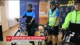 Консультативна місія ЄС подарувала патрульній поліції Львова новенькі велосипеди
