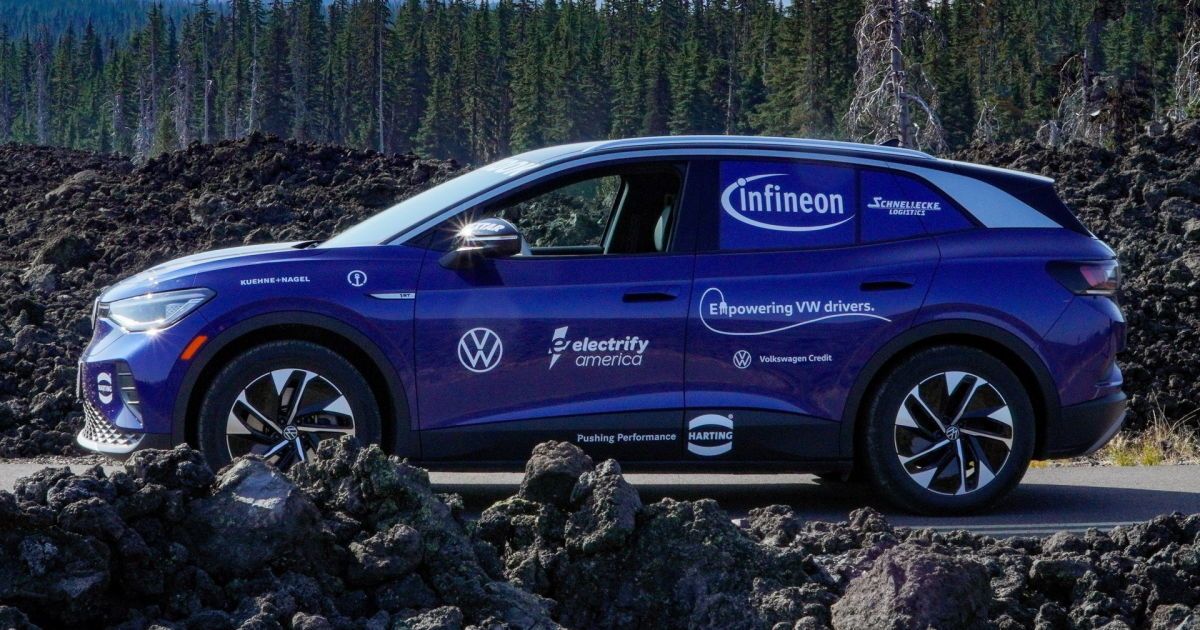 Volkswagen ID.4 установил мировой рекорд Гиннеса: что удалось достичь электрокару