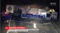 На Херсонщине грузовик врезался в пассажирский автобус