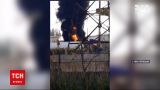 Новини України: у Миколаєві спалахнула величезна цистерна із паливом