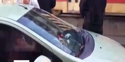 В Киеве взяточницу задержали в ее собственном авто