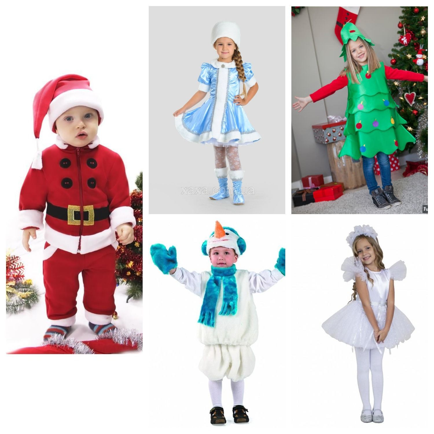 Образ из сказки: новогодние костюмы для детей