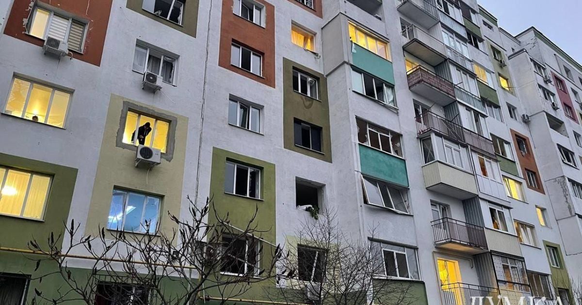 Последствия атаки по Харькову/Фото "Мысль"