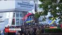 Ветерани та учасники АТО влаштували мітинг під управлінням обласної поліції Дніпра