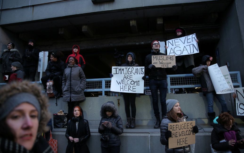 Протестующие в Нью-Йорке / © 