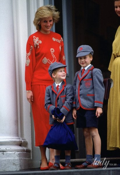 Принцесса Диана с сыновьями / © Getty Images