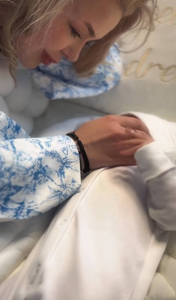 Аліна Гросу з сином / © instagram.com/alina_grosu