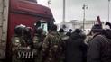 Штовханина сталася біля вантажного авто