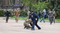В Одессе "празднуют" День освобождения от фашистов с российским триколором и слезоточивым газом