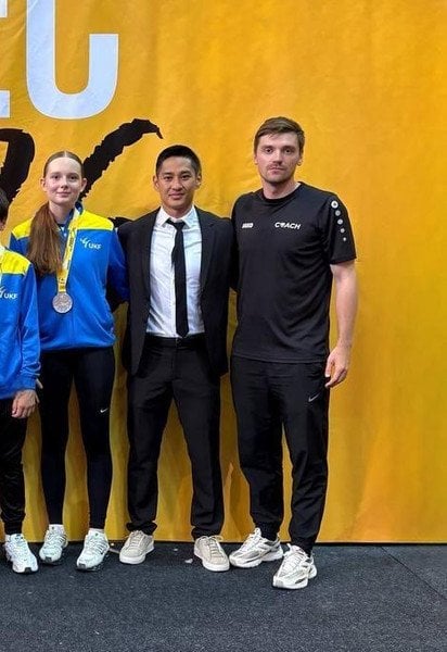 UFK sponsor Vasyl Kostyuk rewards Ukrainian karateka for 24 medals won at Karate One Youth League in Croatia