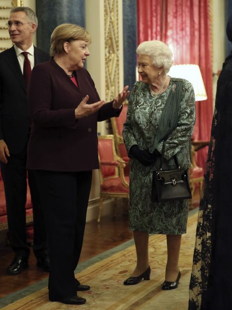 Ангела Мерлкель і королева Єлизавета II / © Associated Press