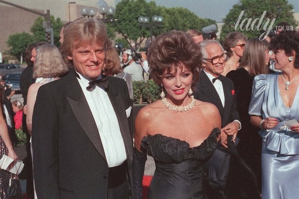 Джоан Коллінз і Пітер Голм / © Associated Press