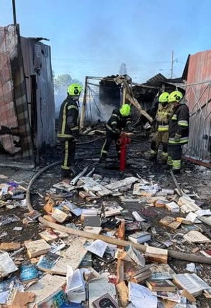 Наслідки російської атаки на книжковий ринок на Почайній