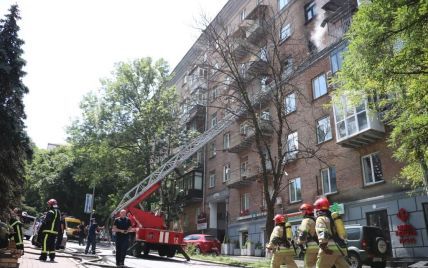 В пожаре в центре Киева погибла парализованная женщина
