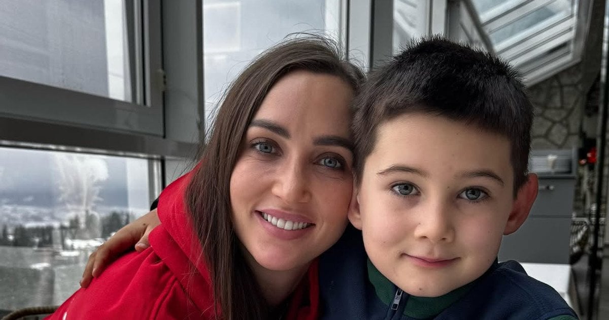 Ганна Різатдінова з сином