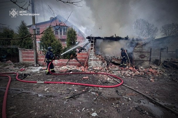 На місці атаки / © ДСНС