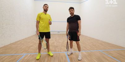 Найздоровіший вид спорту за версією Форбс: Олександр Попов спробував себе у сквоші – День у спорті