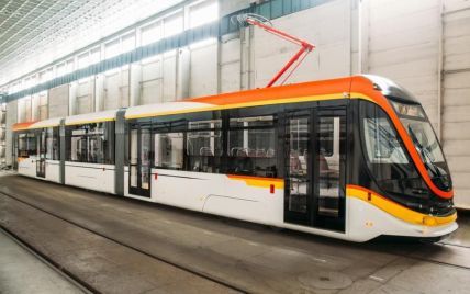 В Украине выпустили новую модель трамвая