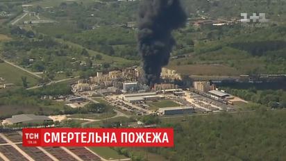 В Техасе в результате пожара на нефтяном заводе погиб человек