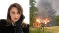 Аніта Соловей і її будинок, який згорів