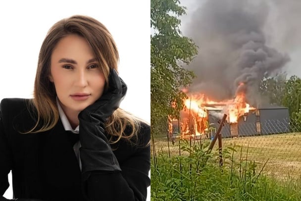 У відомої української блогерки вщент згорів будинок під Києвом: фото наслідків трагедії