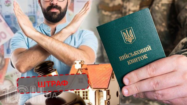 Штрафи для ухилянтів / Колаж: ТСН.ua