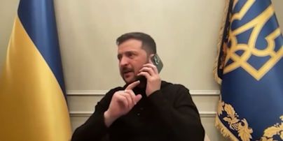 Під час брифінгу Зеленському несподівано зателефонував Макрон