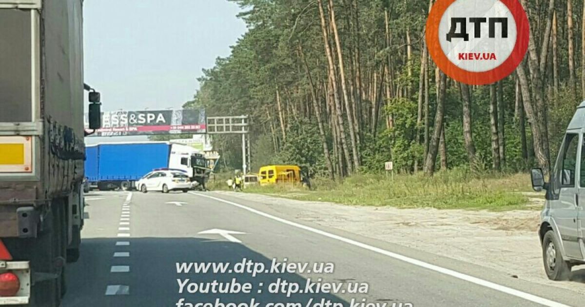 у Святошинському районі Києва на Гостомельському шосе сталася смертельна ДТП_1 / © dtp.kiev.ua