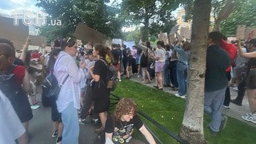 Протест у Києві проти закону щодо НАБУ і САП_3 / © ТСН