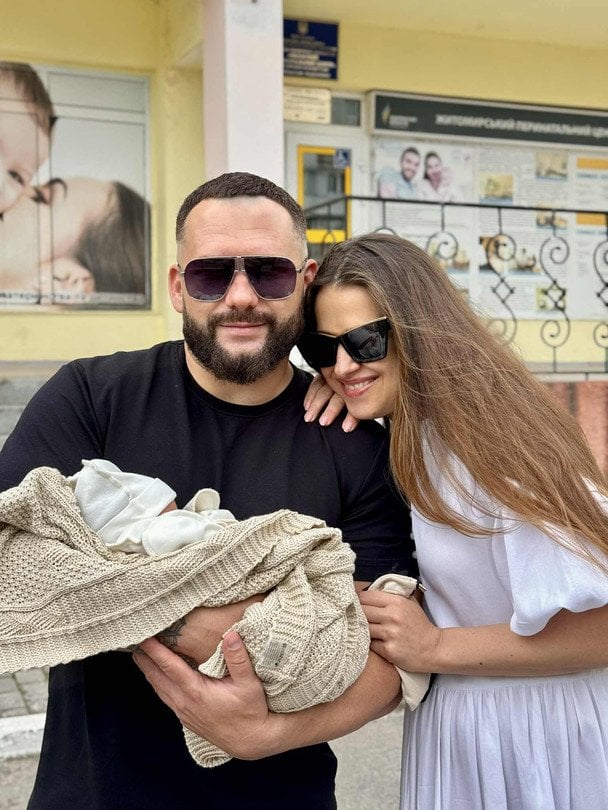 SLAVIA з чоловіком та сином / © kp.ua