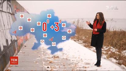 Синоптики прогнозують сніг і ожеледицю на початку тижня